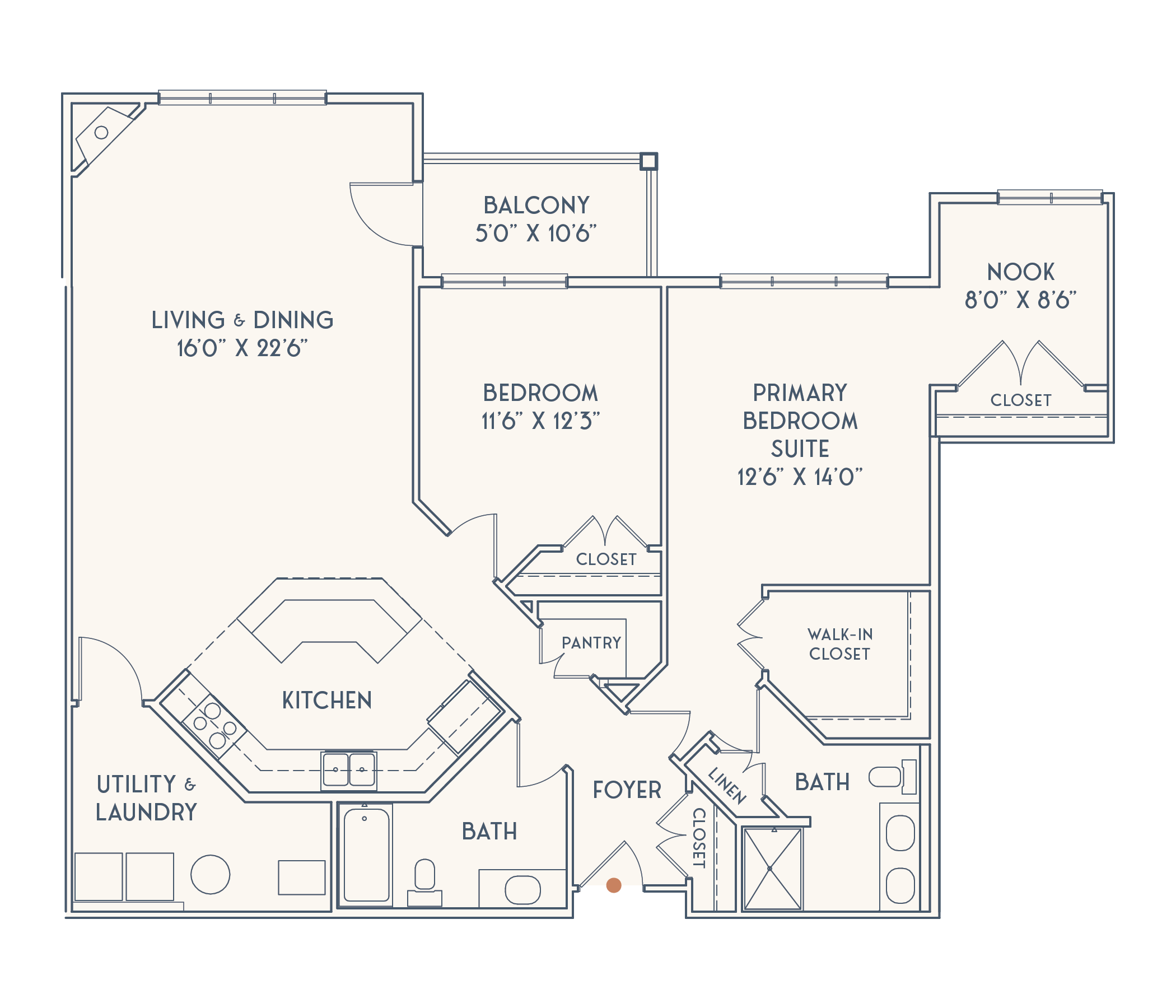 The Cocheco Floorplan